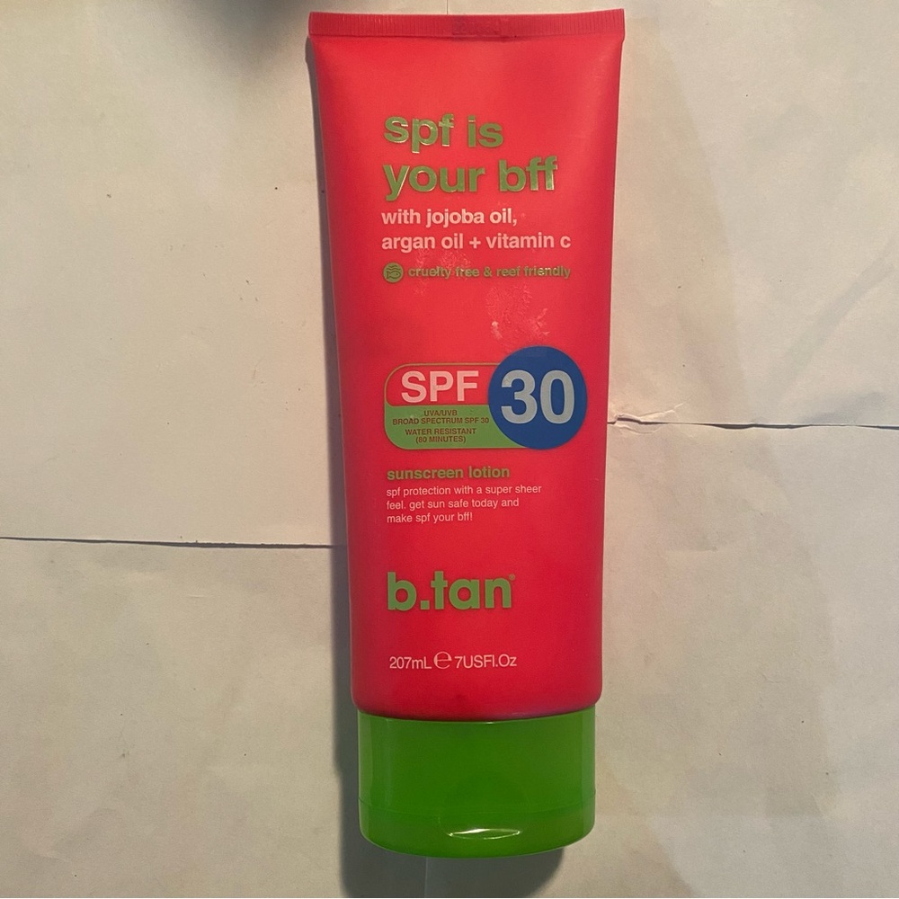 b•Tan SPF Is Your BFF Sunscreen Lotion SPF 30 7 fl oz